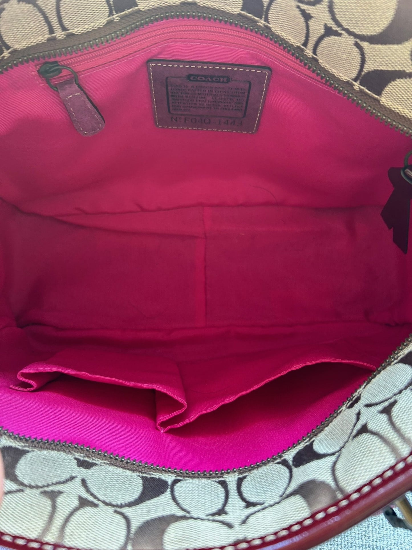 Coach Signature Collection Hamptons tote bag