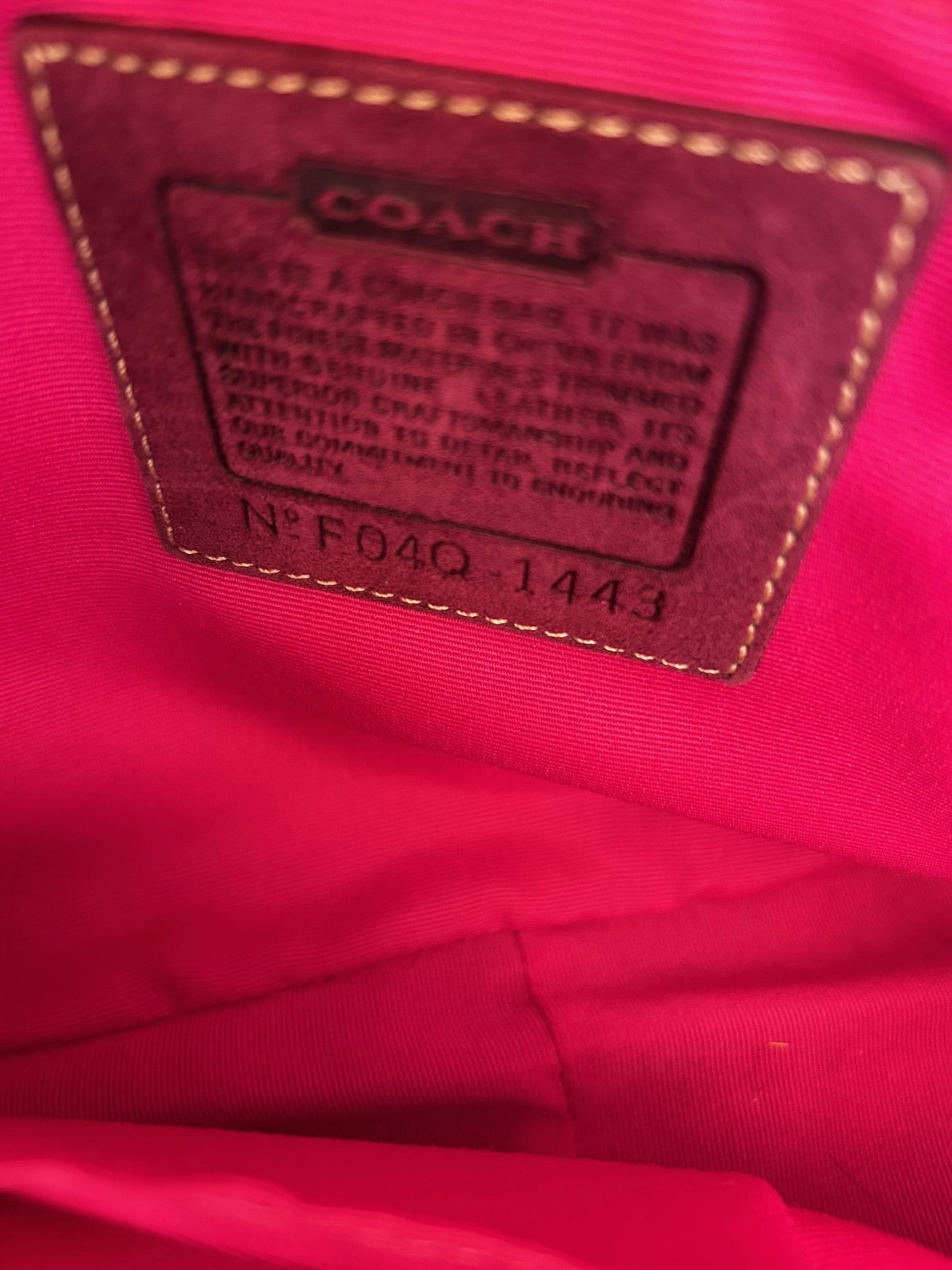 Coach Signature Collection Hamptons tote bag