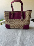 Coach Signature Collection Hamptons tote bag