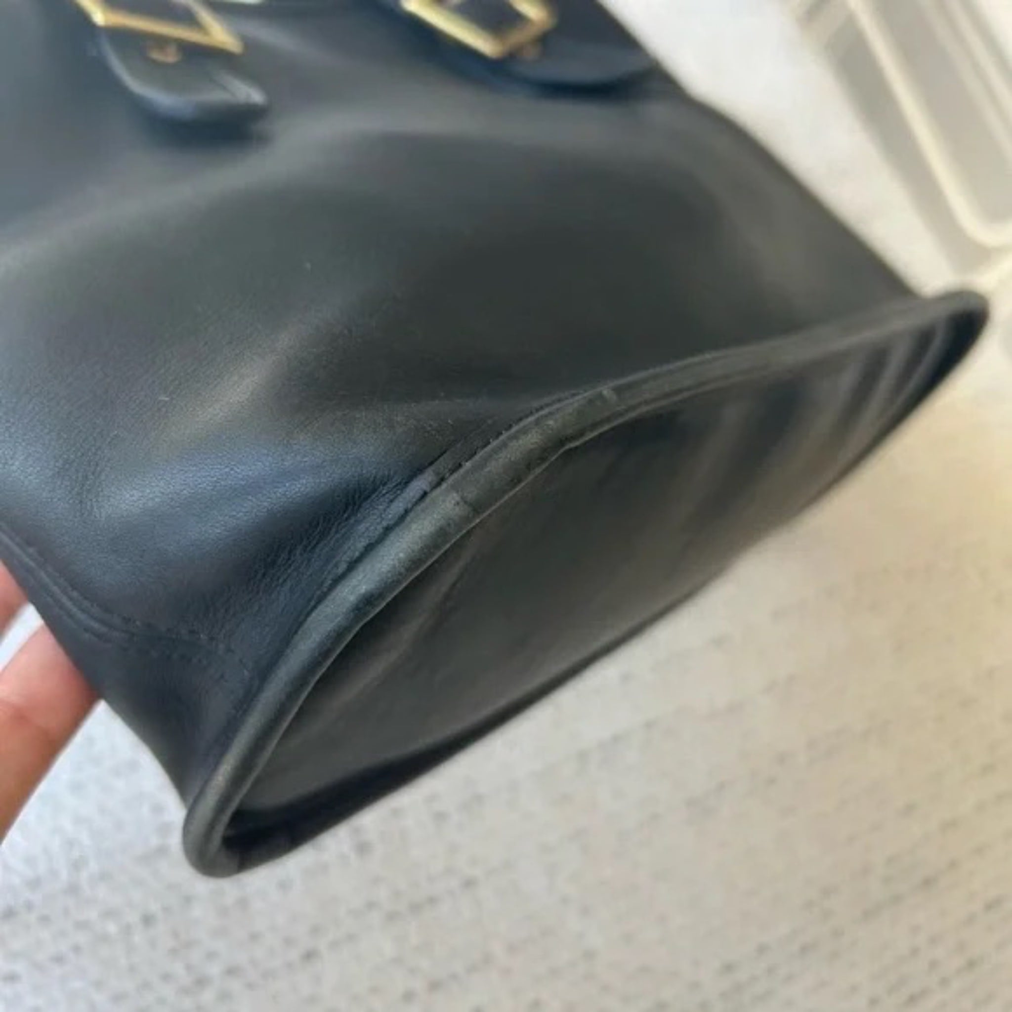 Coach Legacy satchel Handbag Black