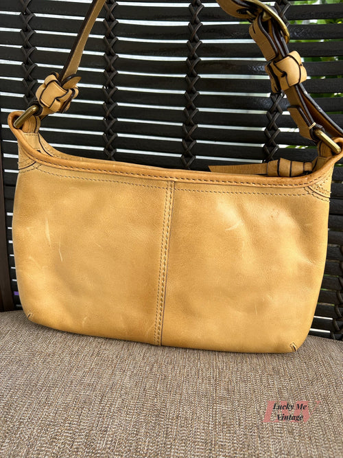 Vintage Coach tan Bleecker Shoulder bag