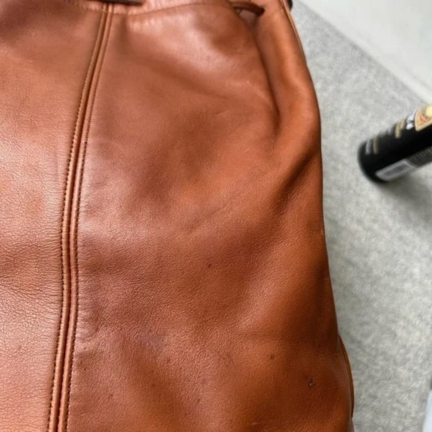 Coach Brown Leather Bucket Bag Nicholas style 4905