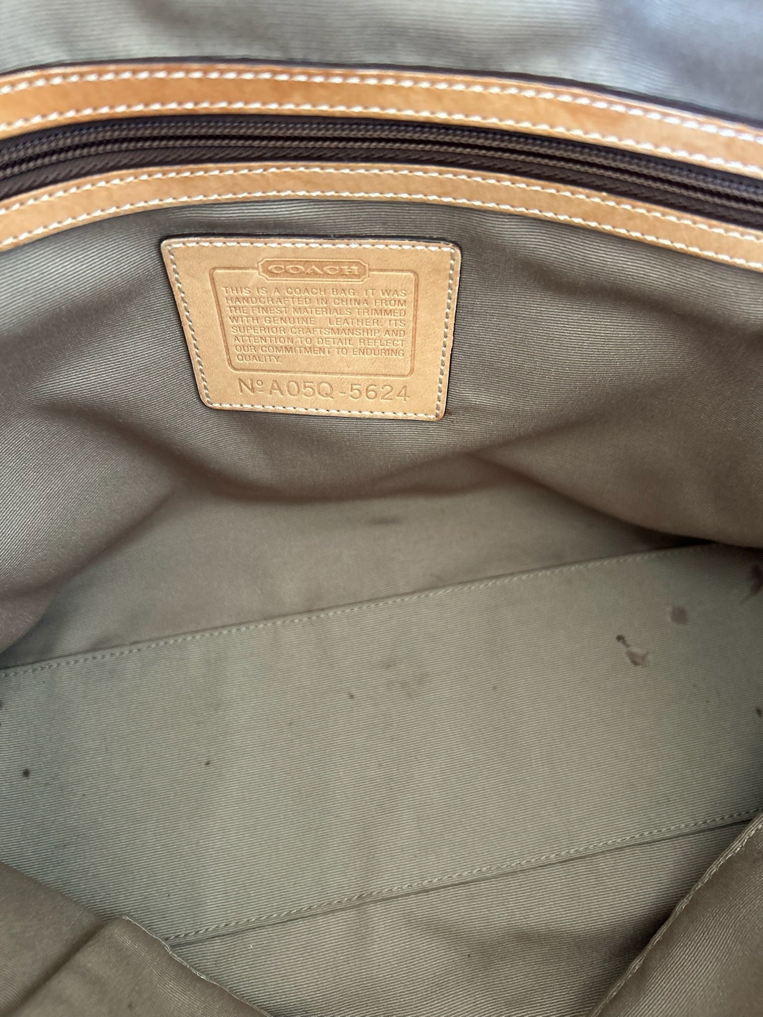 Coach tote