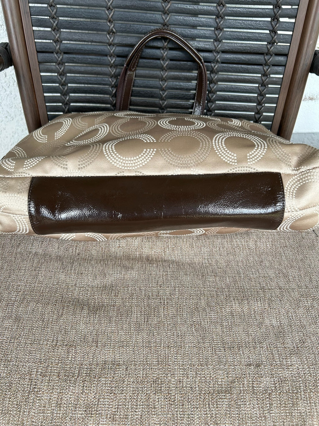 Coach Gray tote bag