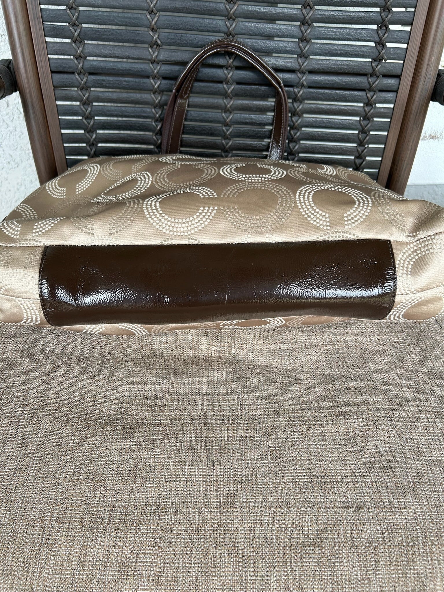 Coach Gray tote bag