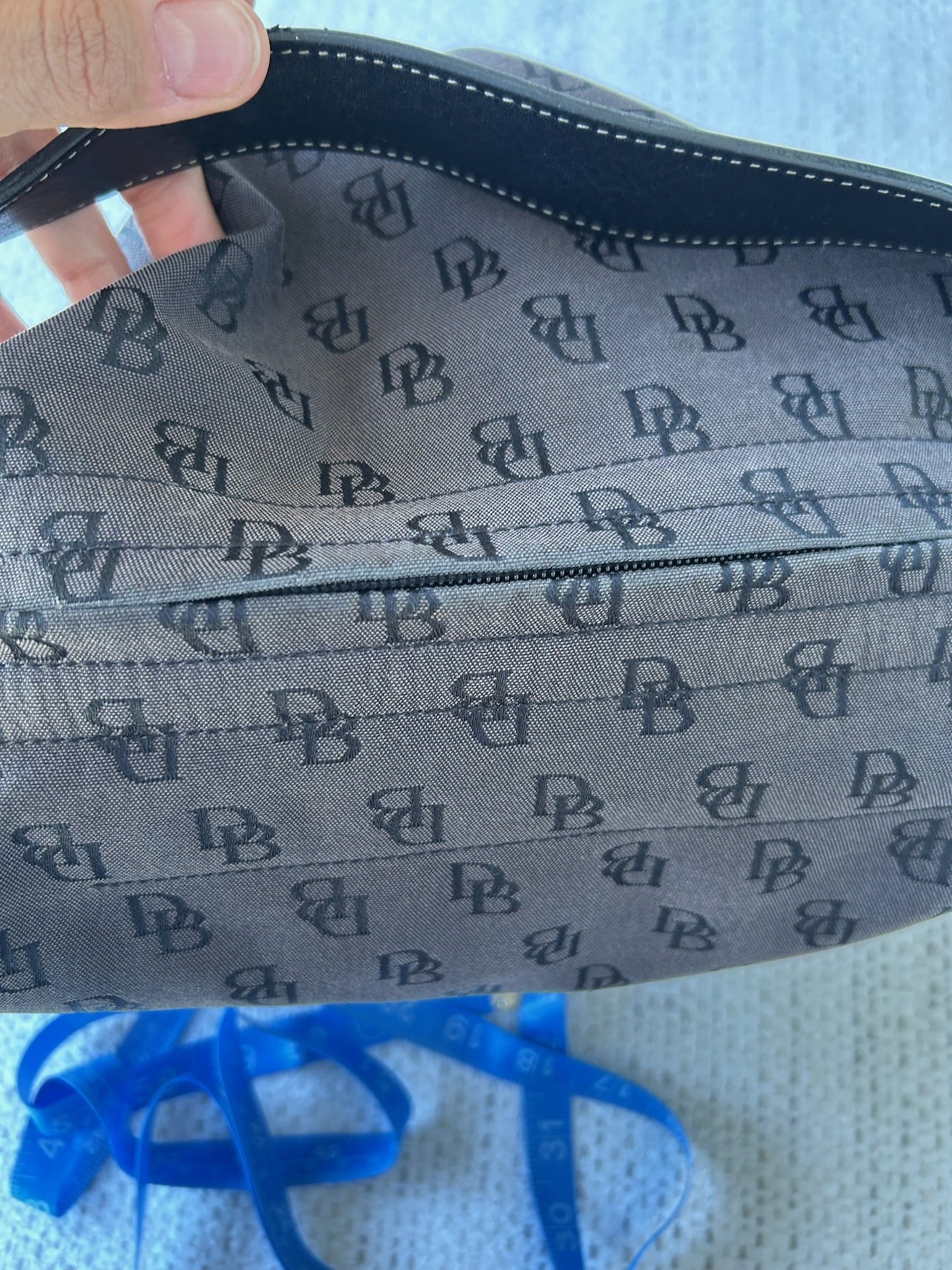 Dooney and Bourke Brown Designer Shoulder Bag