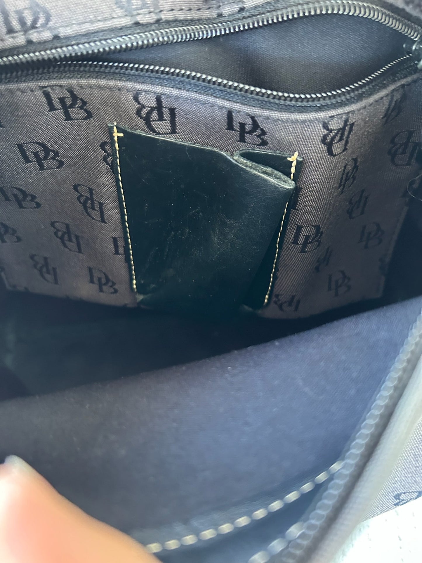 Dooney and Bourke Brown Designer Shoulder Bag