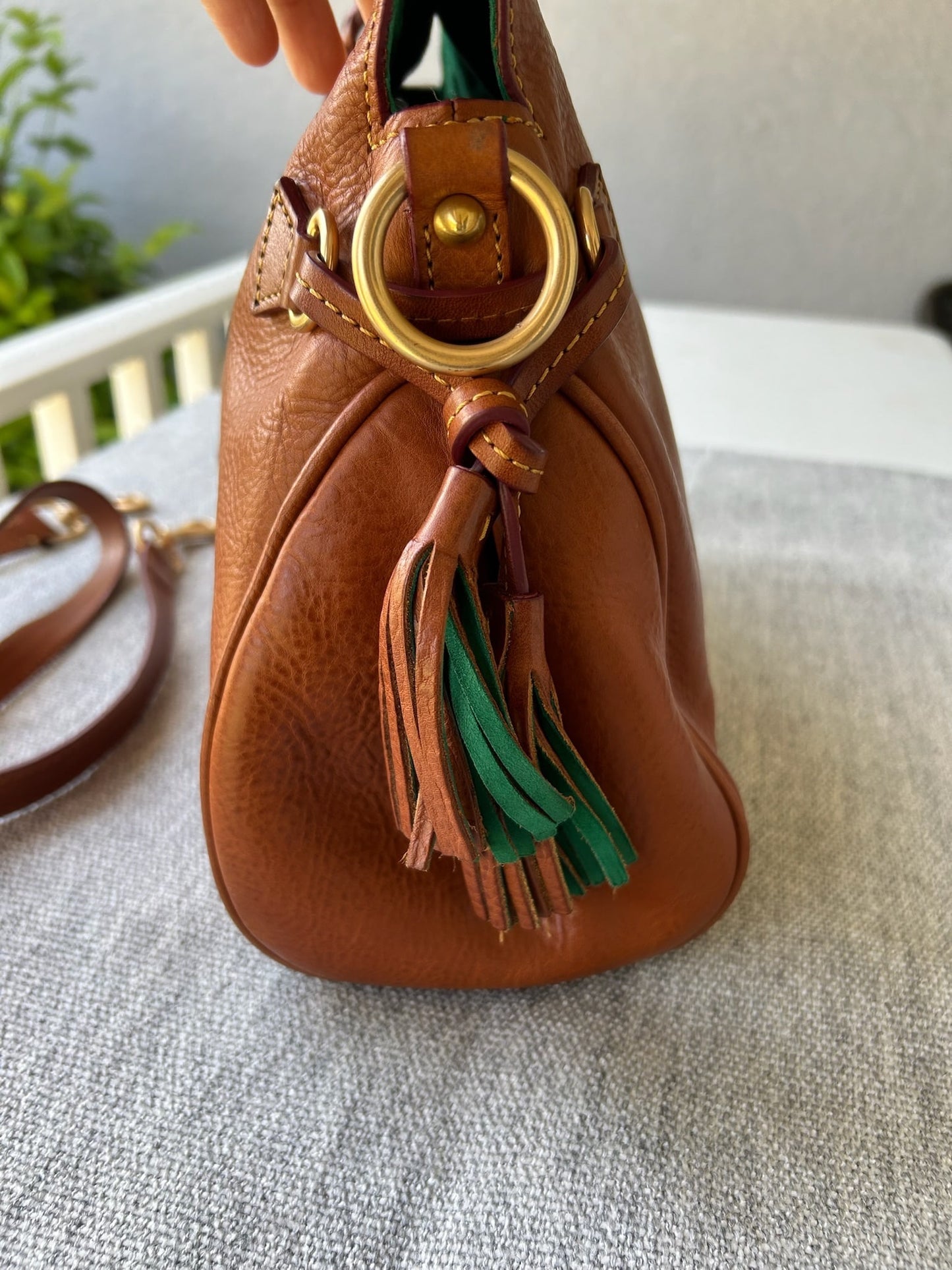 Dooney and Bourke Florentine Brown Leather Handbag