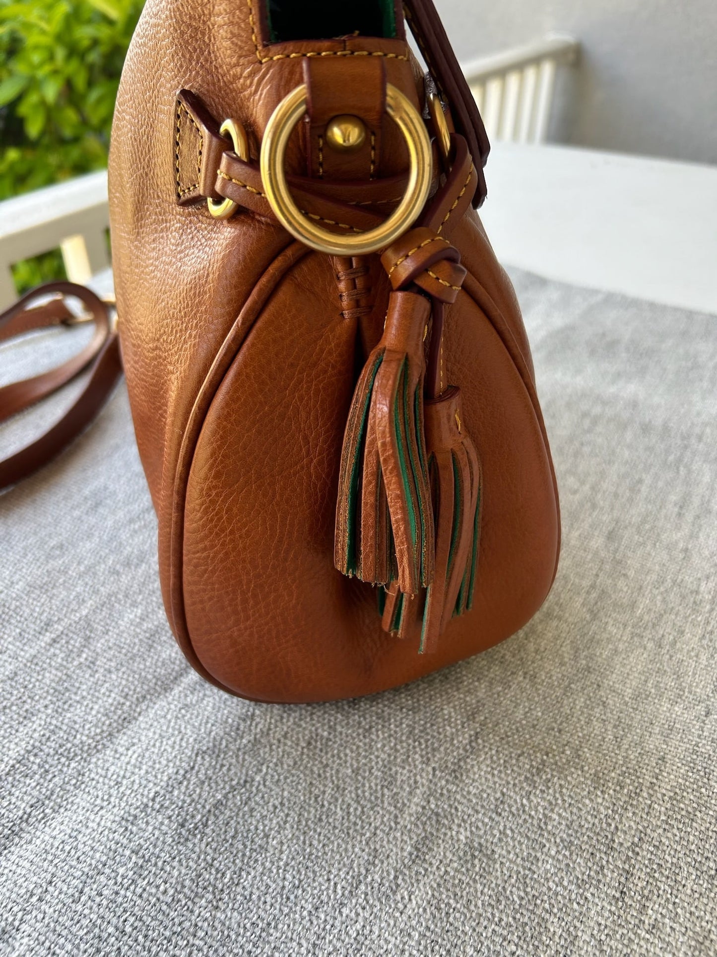 Dooney and Bourke Florentine Brown Leather Handbag