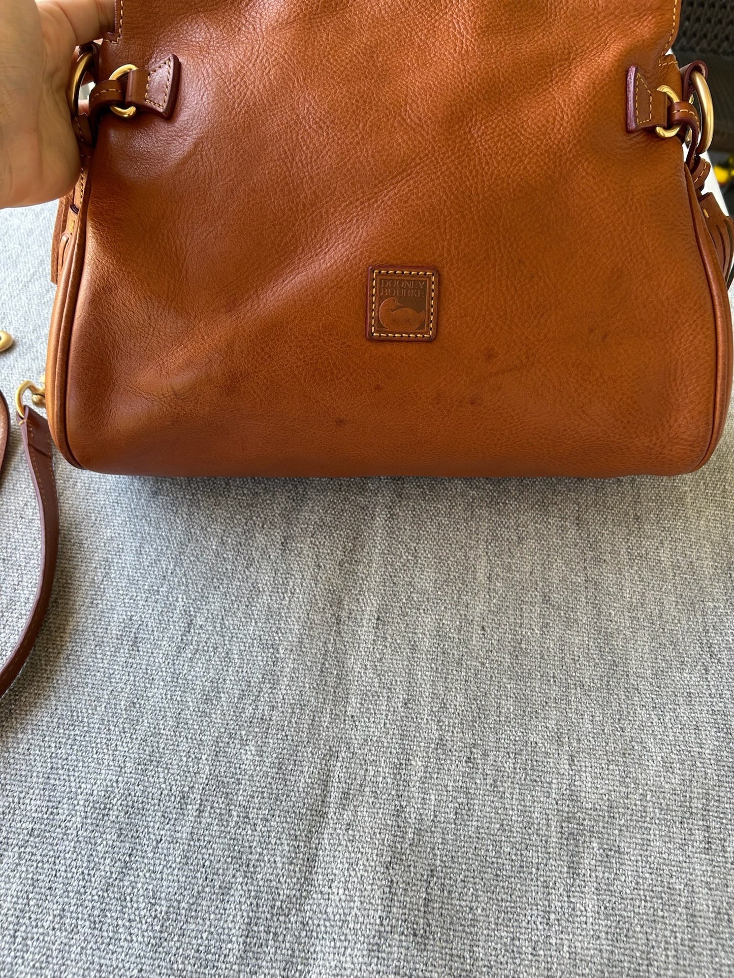 Dooney and Bourke Florentine Brown Leather Handbag