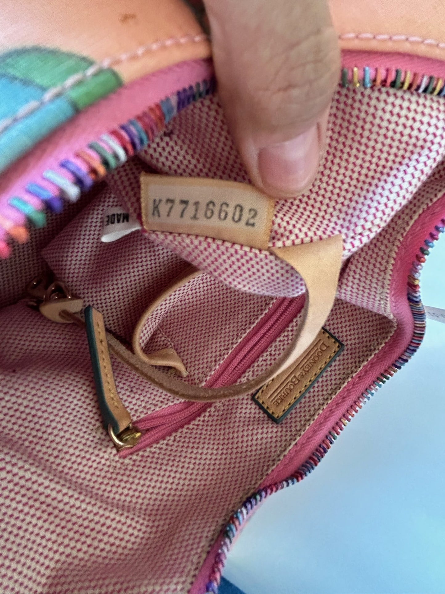 Dooney & Bourke Pink Patterned Women's Bag
