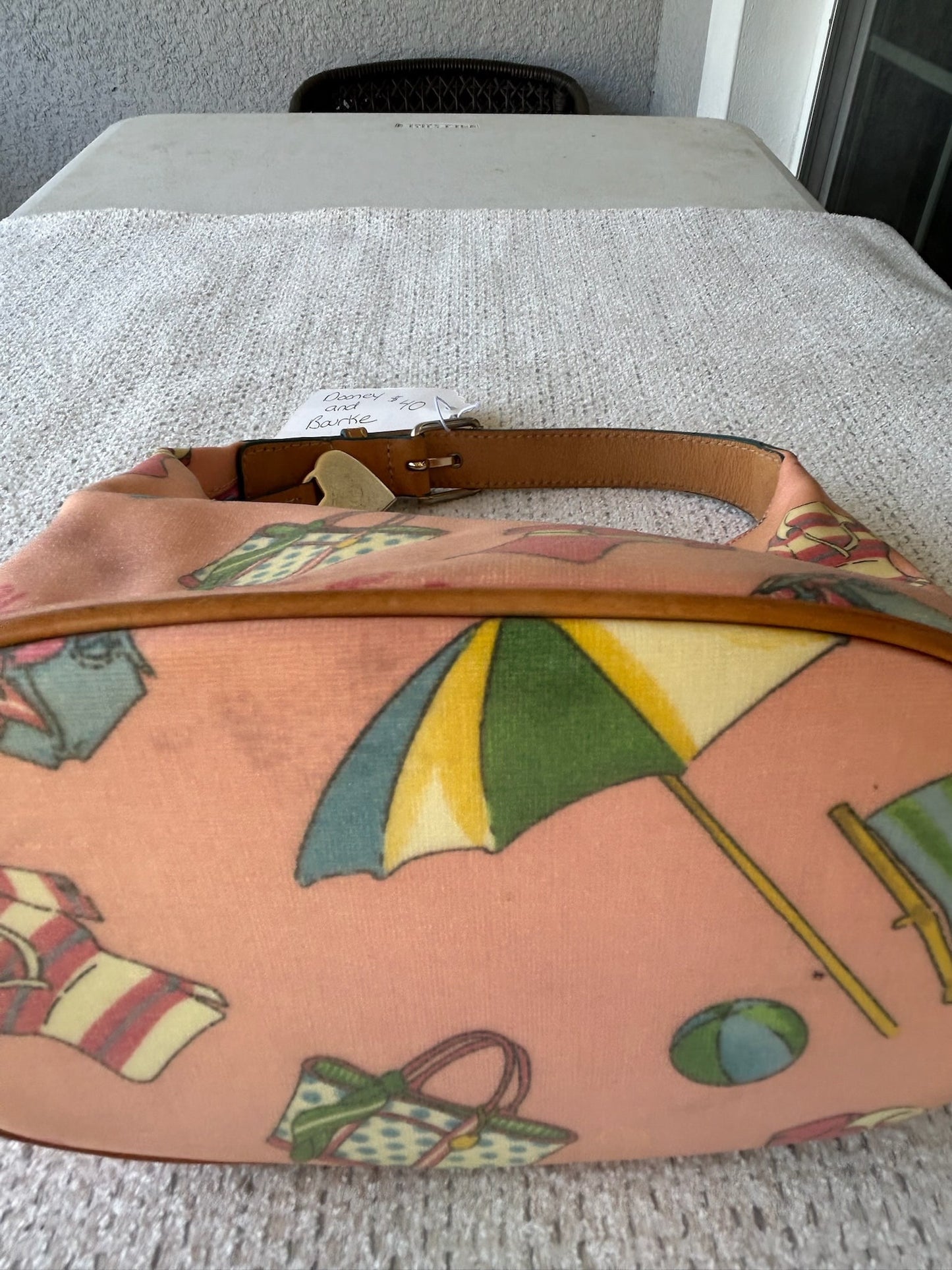 Dooney & Bourke Pink Patterned Women's Bag