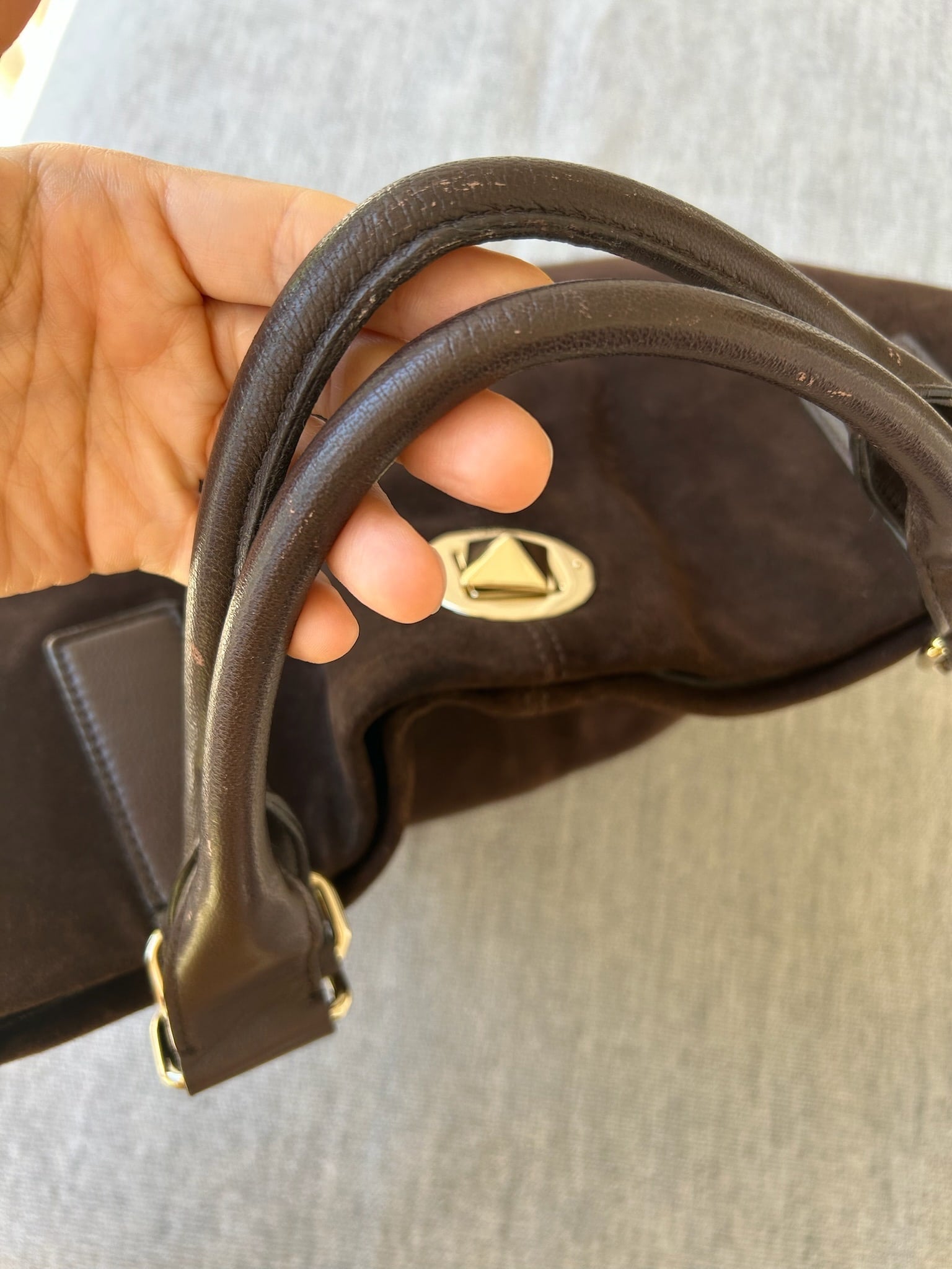 Kate spade Brown Suede Tote Bag