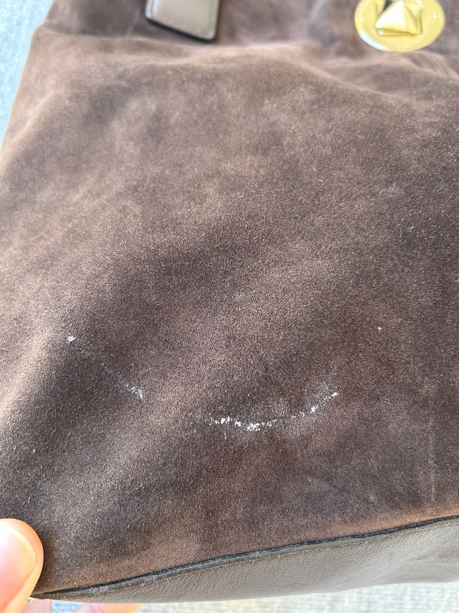 Kate spade Brown Suede Tote Bag