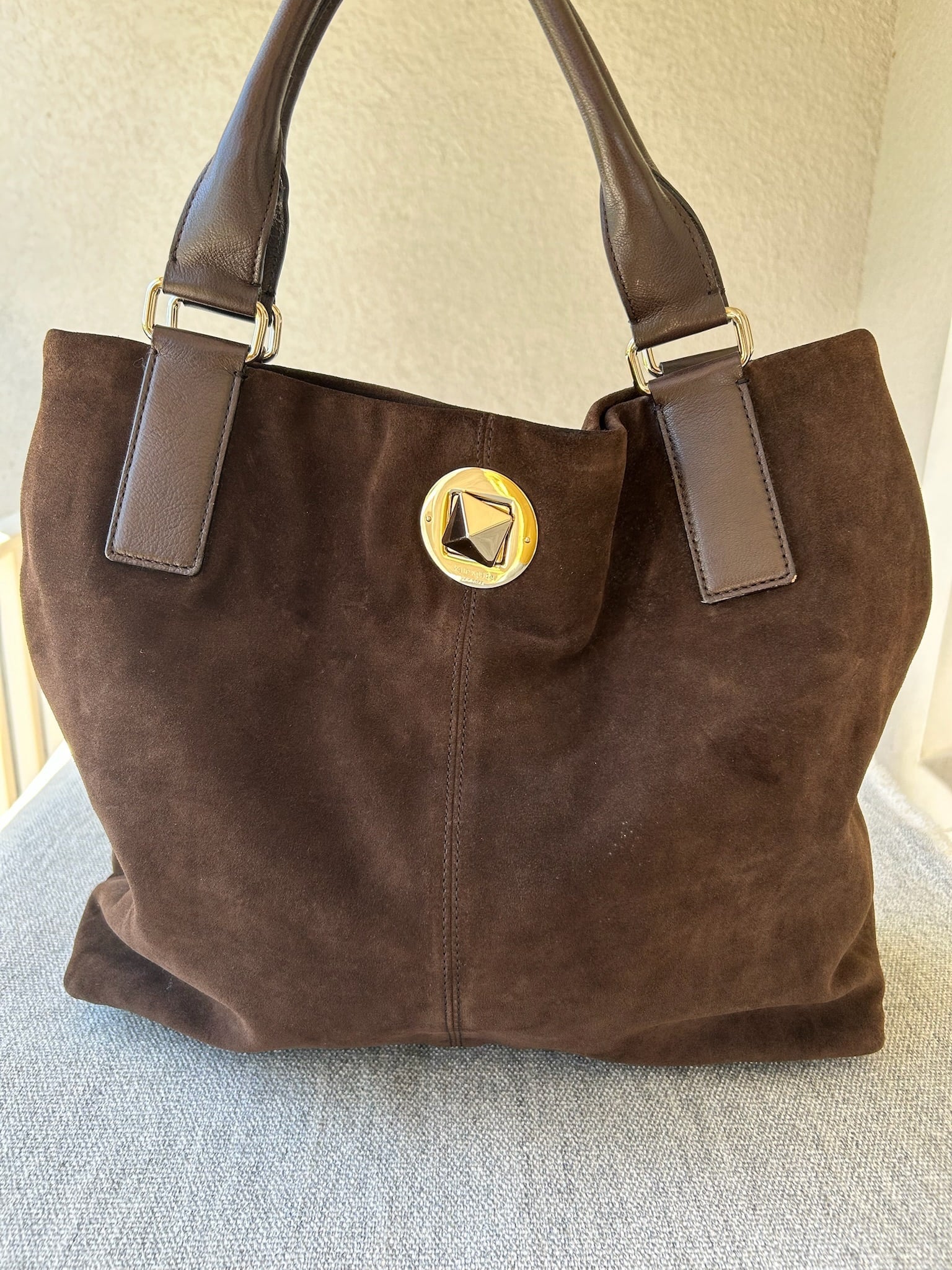 Kate spade Brown Suede Tote Bag