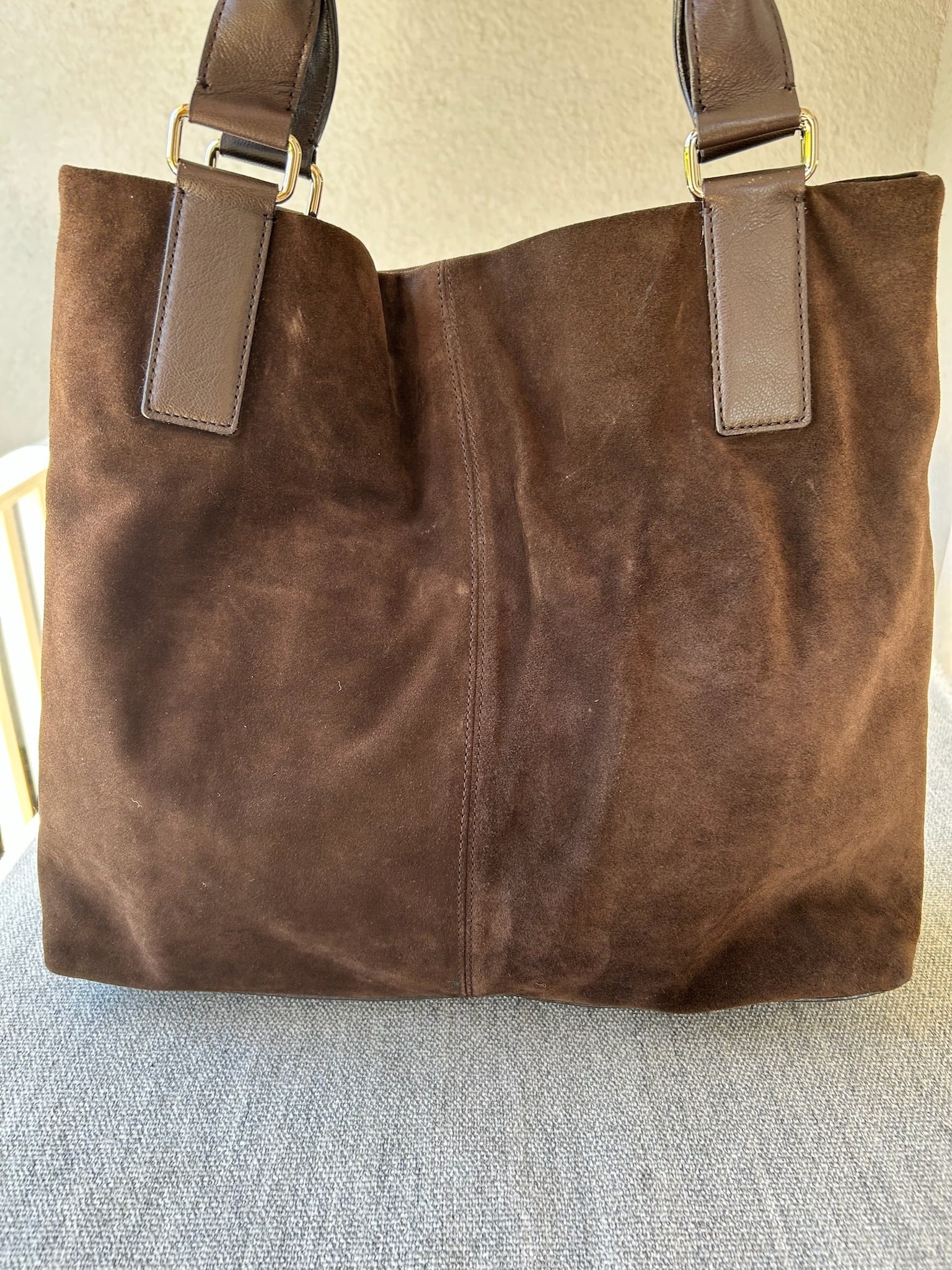 Kate spade Brown Suede Tote Bag
