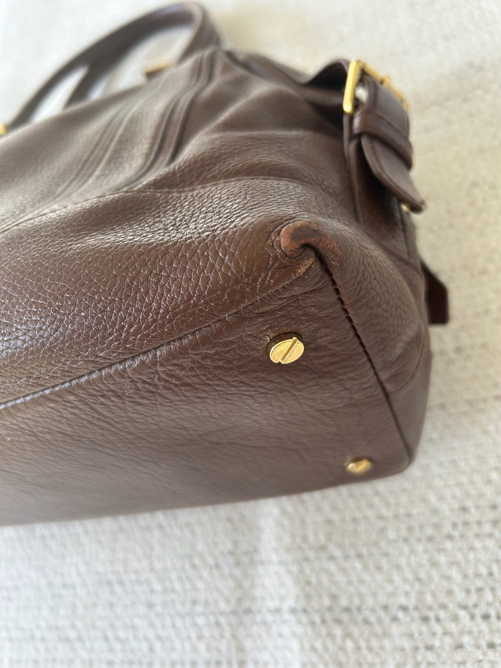 Tory Burch Brown Leather Handbag