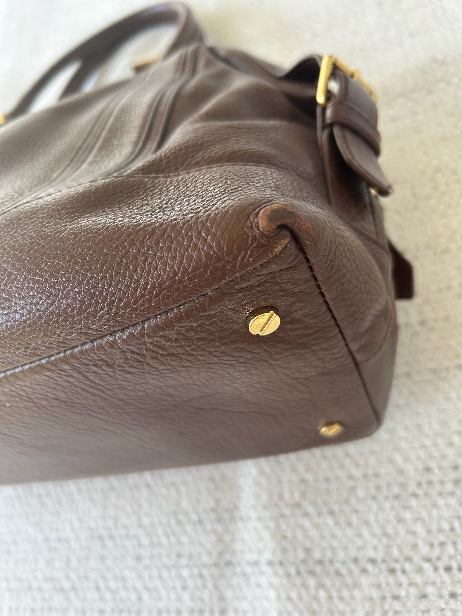Tory Burch Brown Leather Handbag