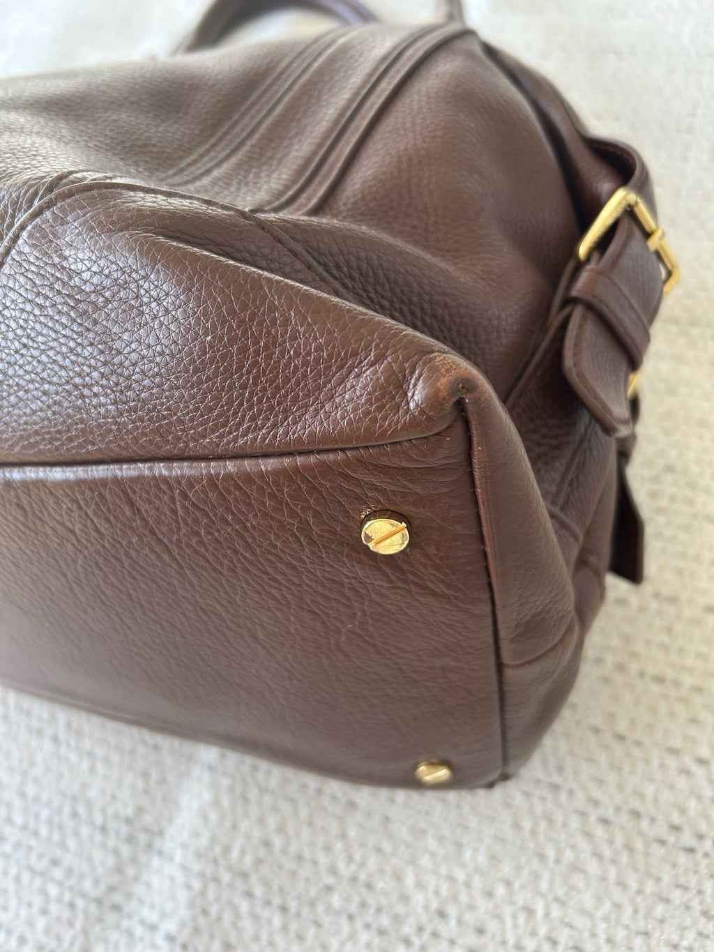 Tory Burch Brown Leather Handbag