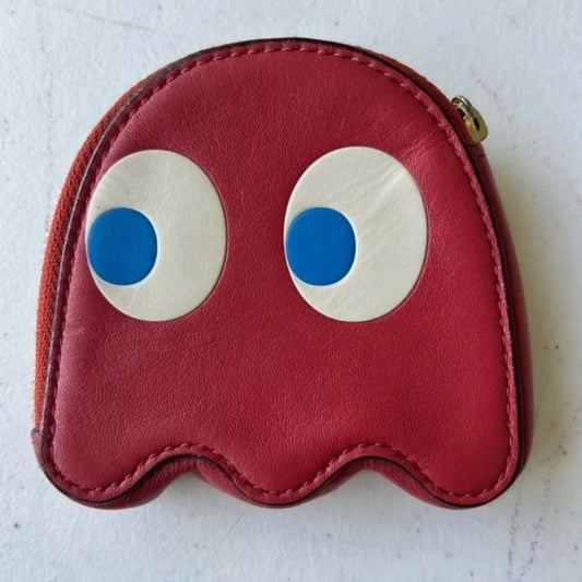 Coach Pacman Red Ghost Coin Purse