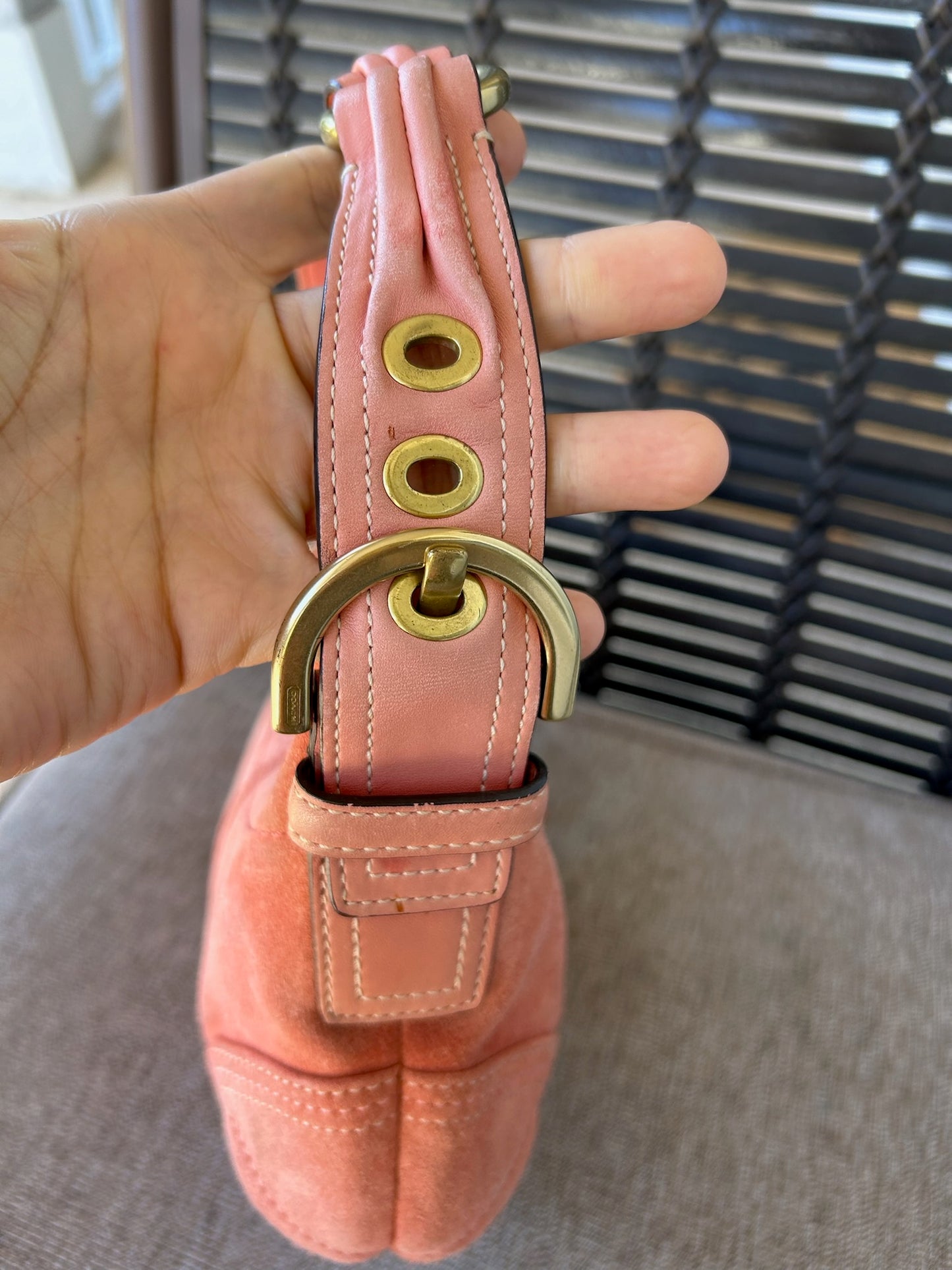 Coach hobo flap bag