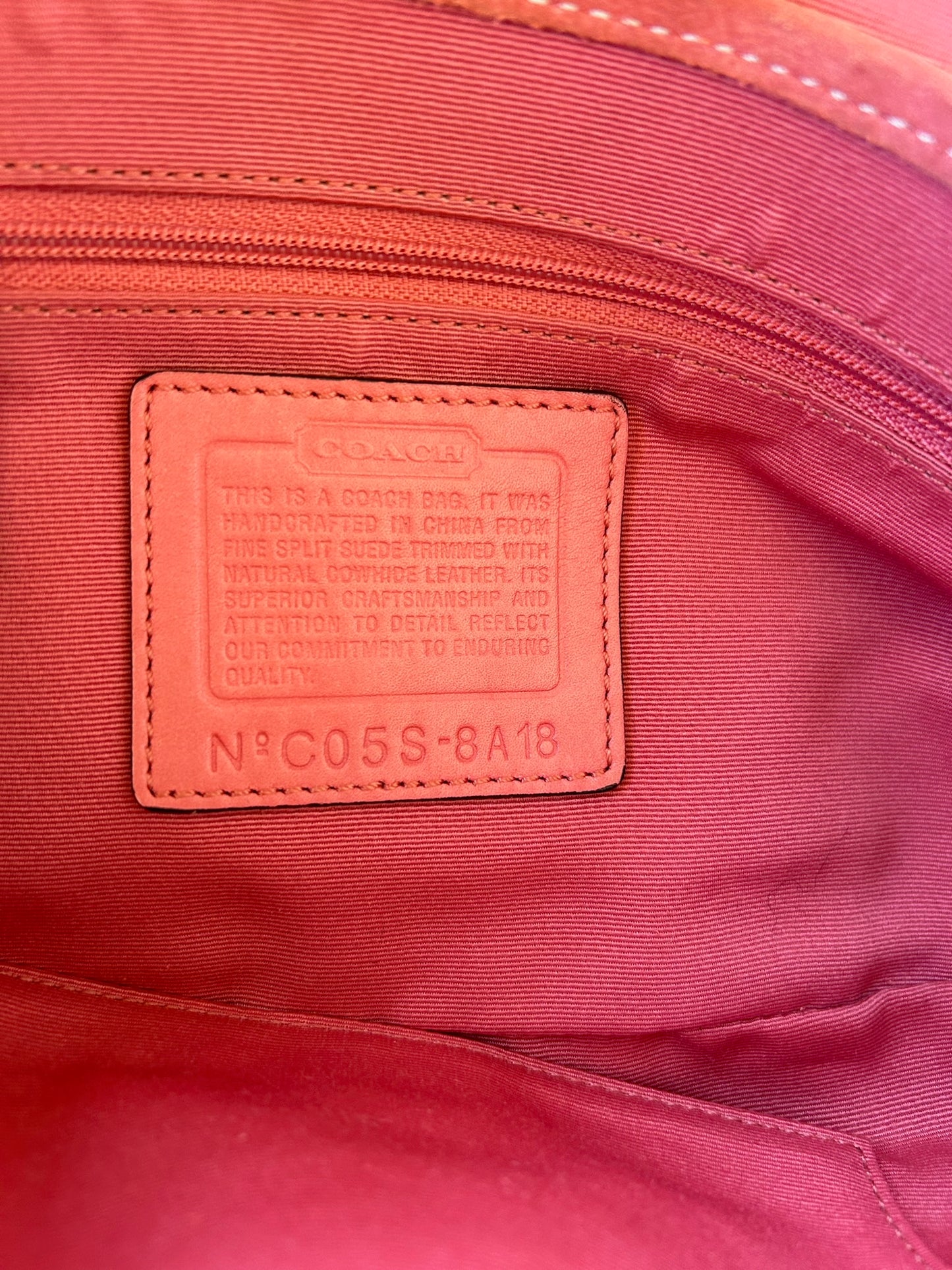 Coach hobo flap bag