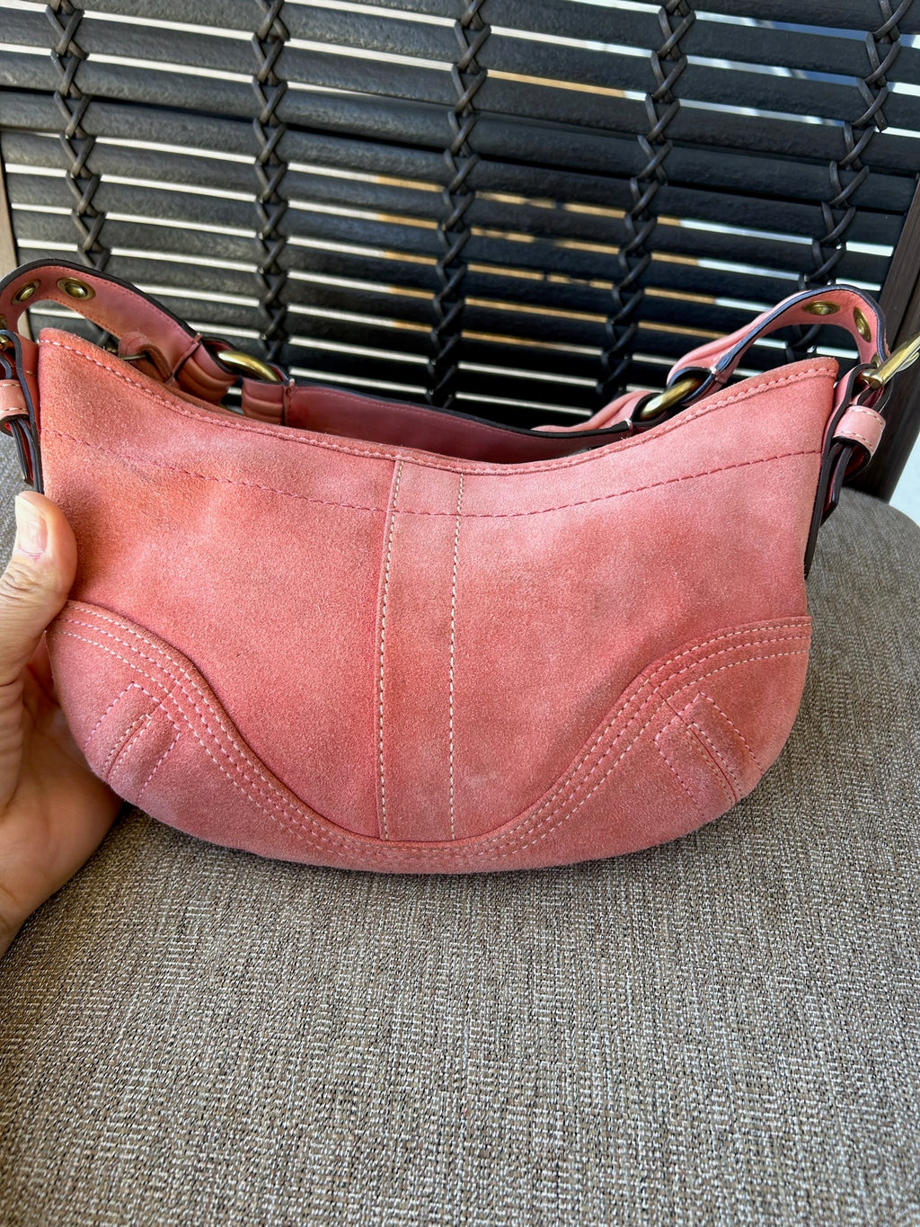 Coach hobo flap bag