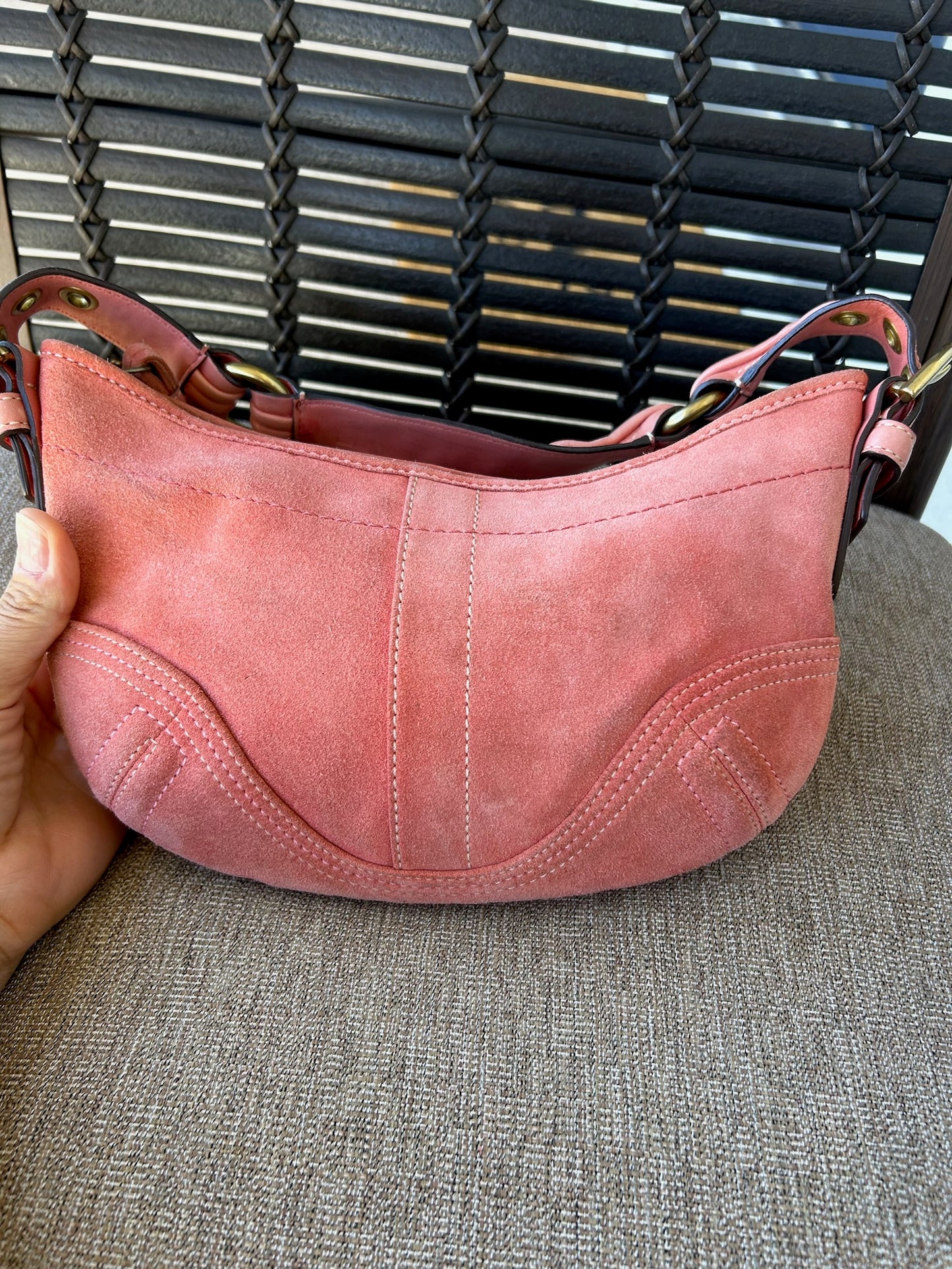 Coach hobo flap bag