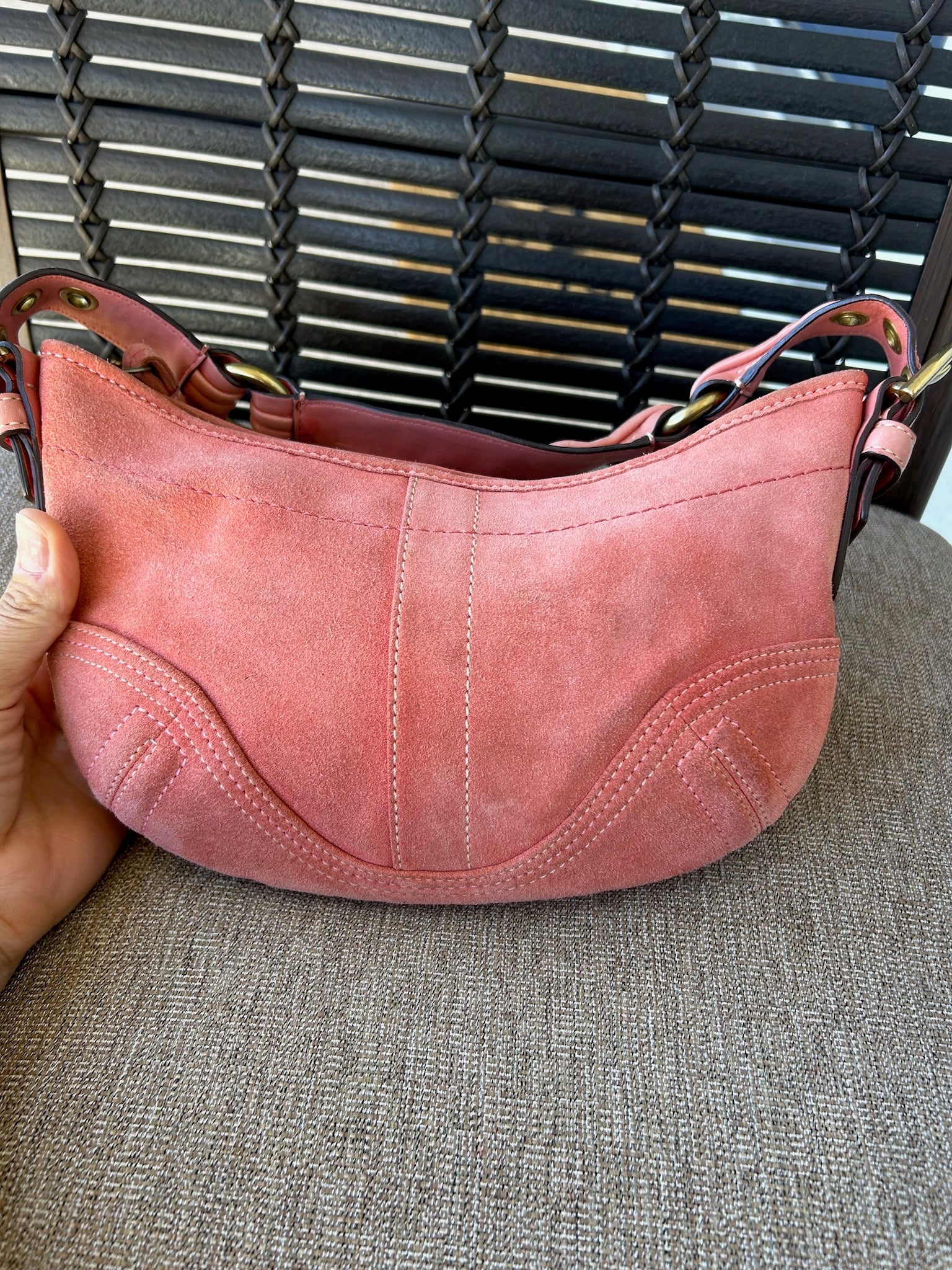 Coach hobo flap bag