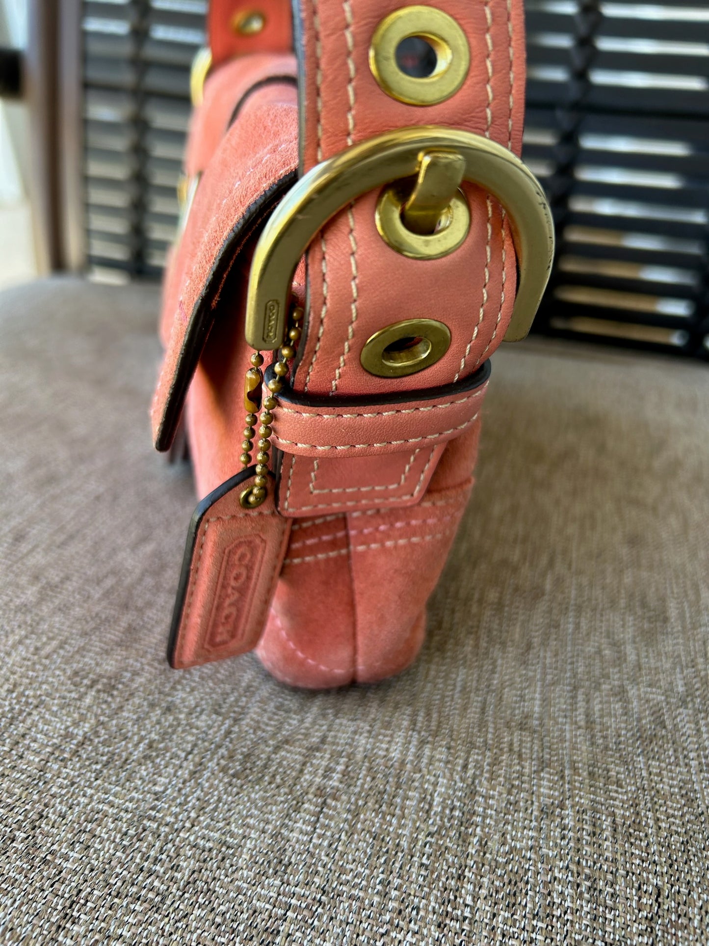 Coach hobo flap bag