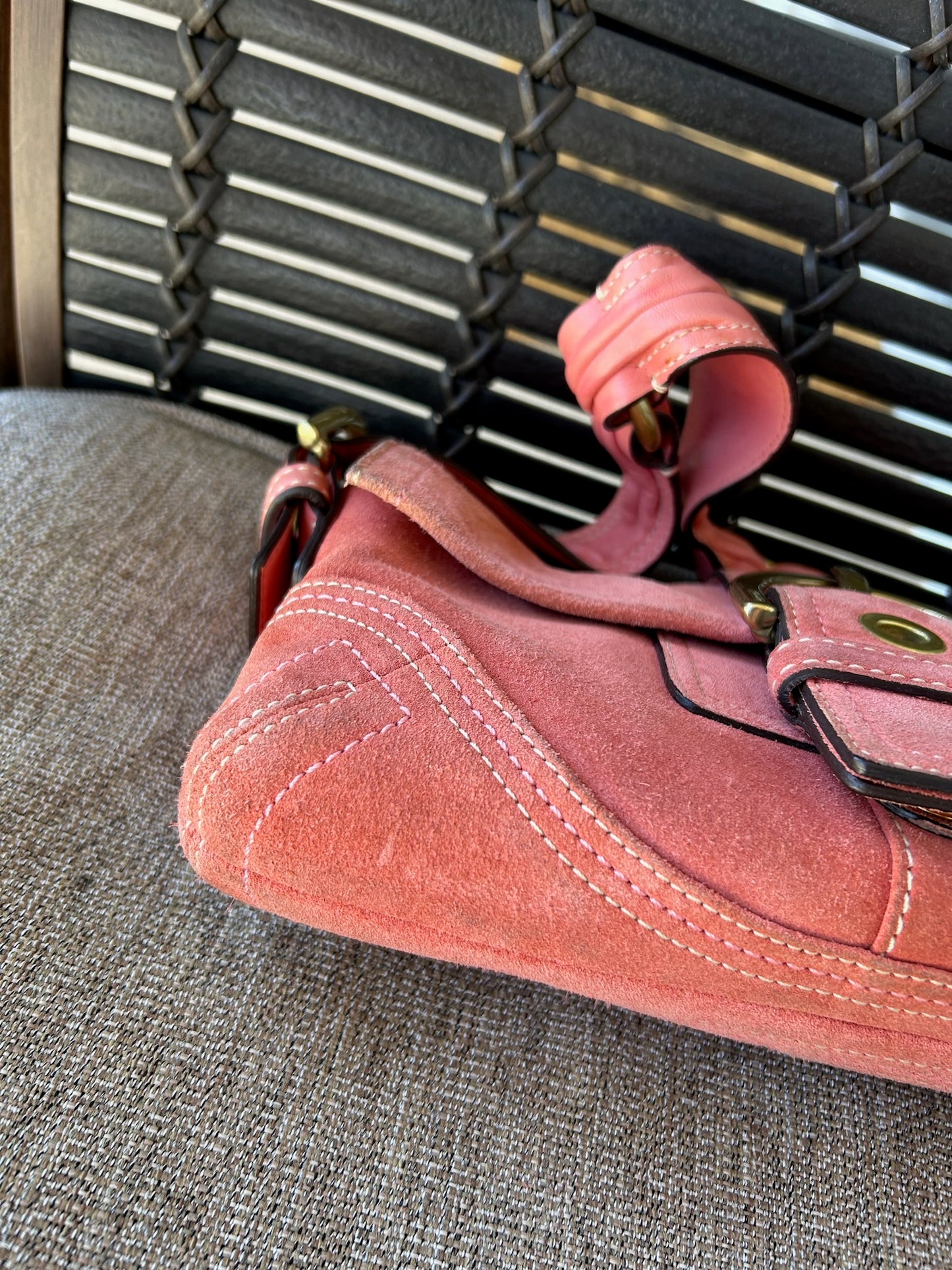 Coach hobo flap bag