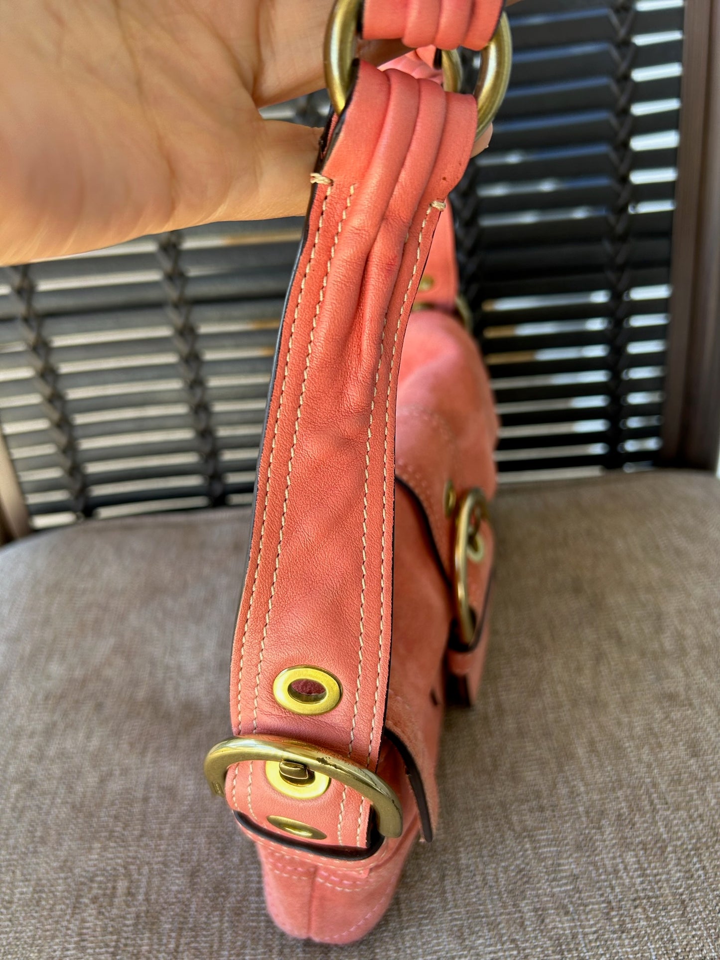 Coach hobo flap bag