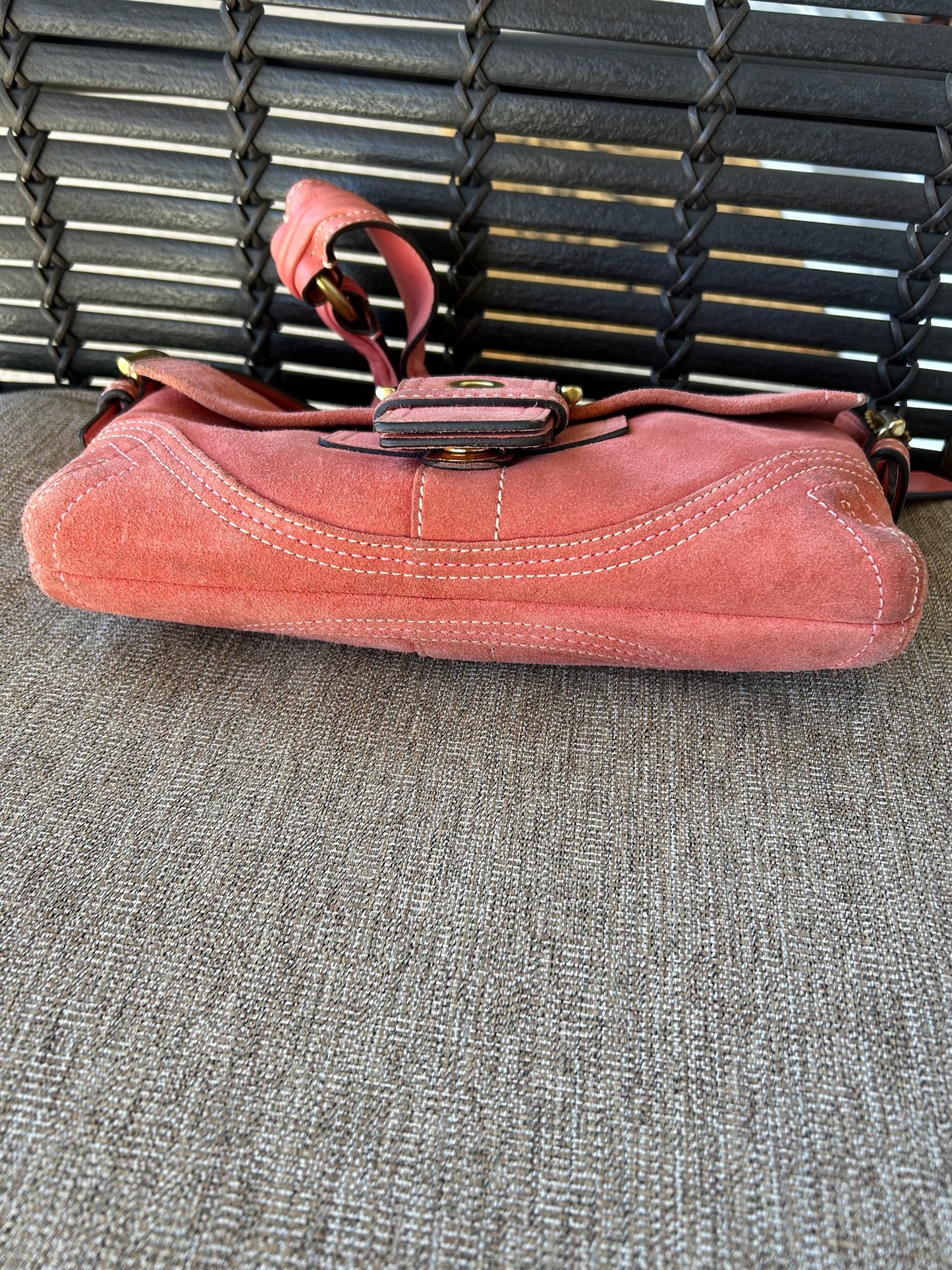 Coach hobo flap bag