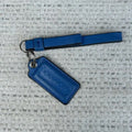 Coach Blue Leather tag